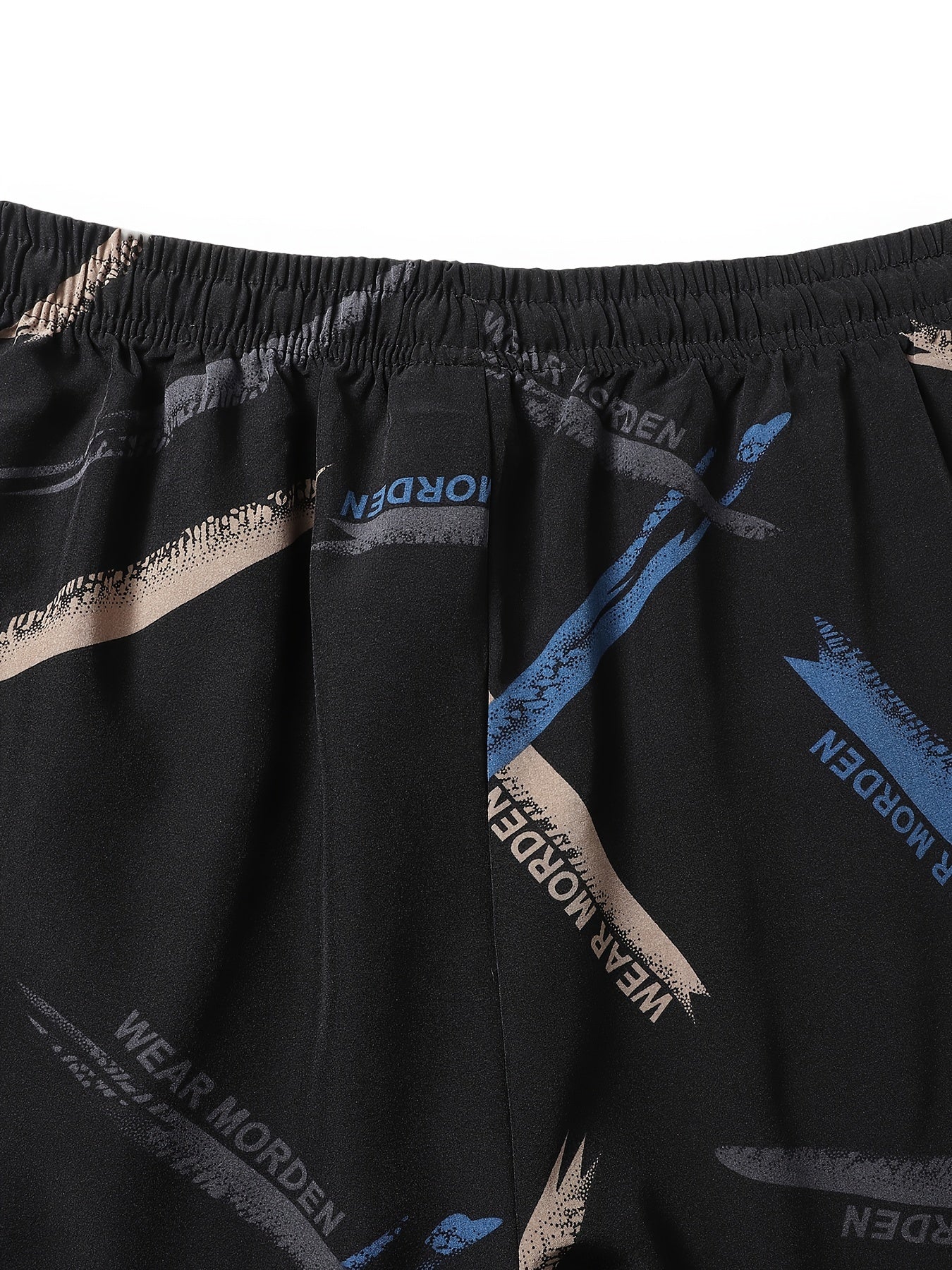 Men's Geometric Graphic Print Board Shorts