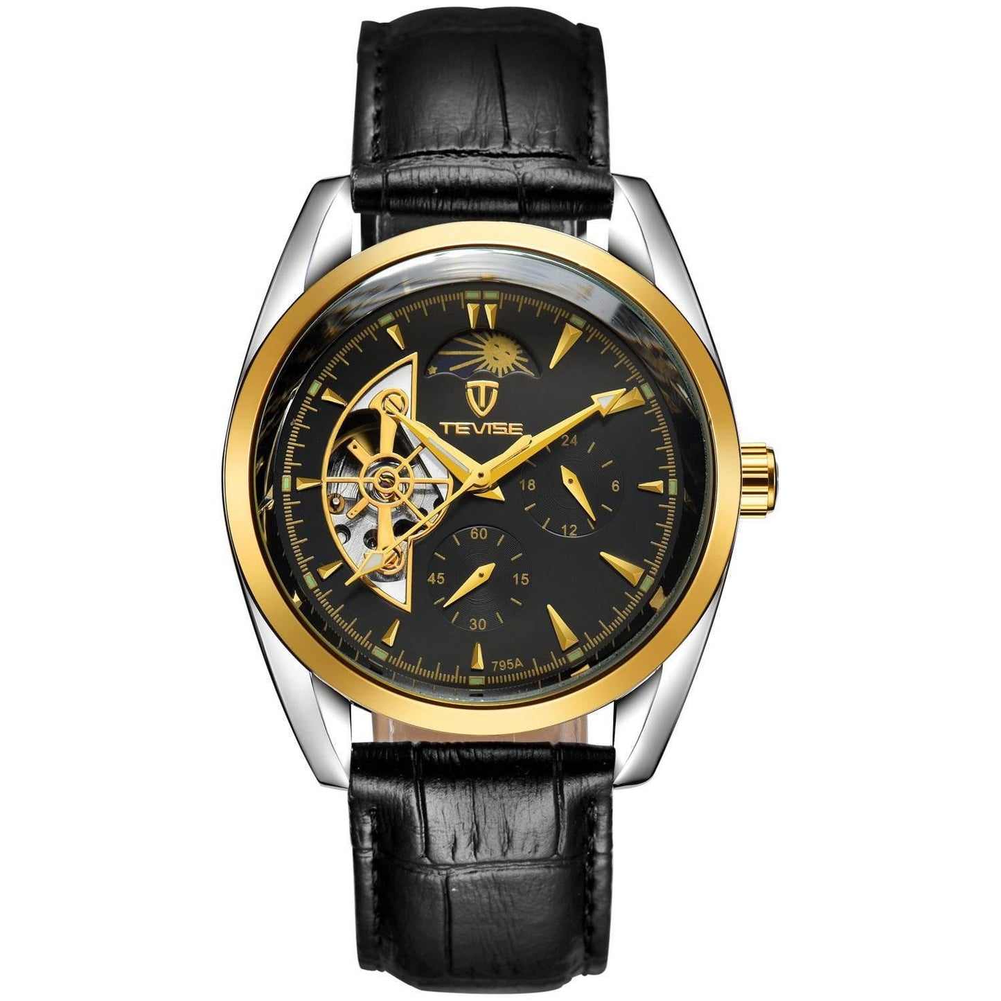 P Katwis watches Tourbillon watches men burst through the end of the stars waterproof automatic mechanical watches - Empire P.E