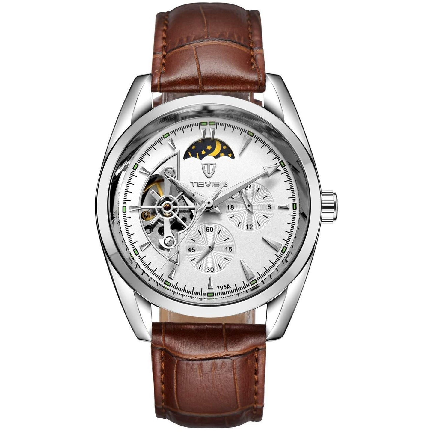 P Katwis watches Tourbillon watches men burst through the end of the stars waterproof automatic mechanical watches - Empire P.E