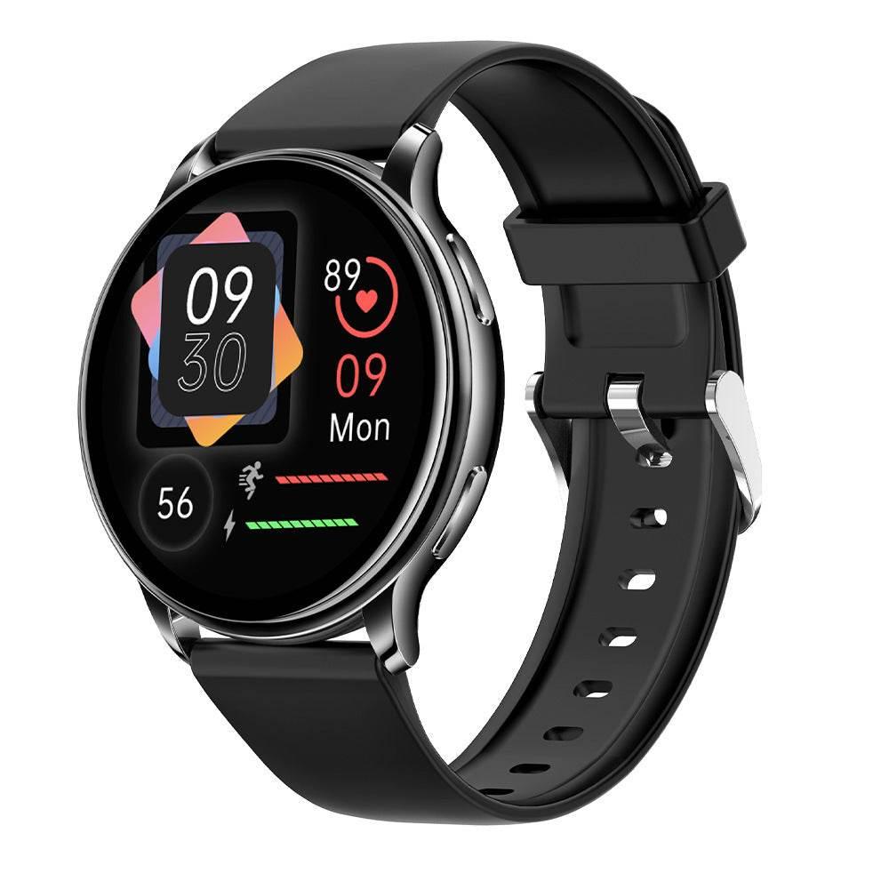 Smart Couple Watch Round Screen Bluetooth Calling Heart Rate Blood Oxygen Sleep Monitoring - Empire P.E