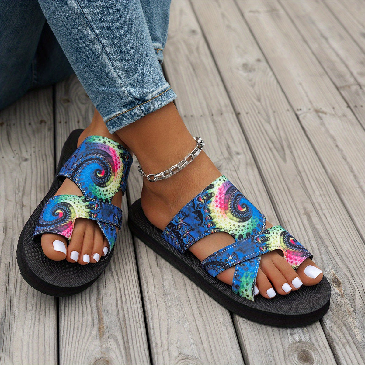 Bohemian Style Women's Breathable Mesh Shoes
