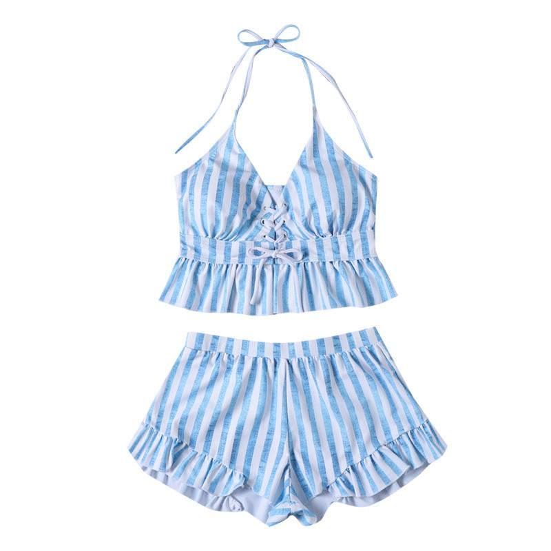 Sleepwear Women Heart Print Soft Ribbed Fabric - Empire P.E