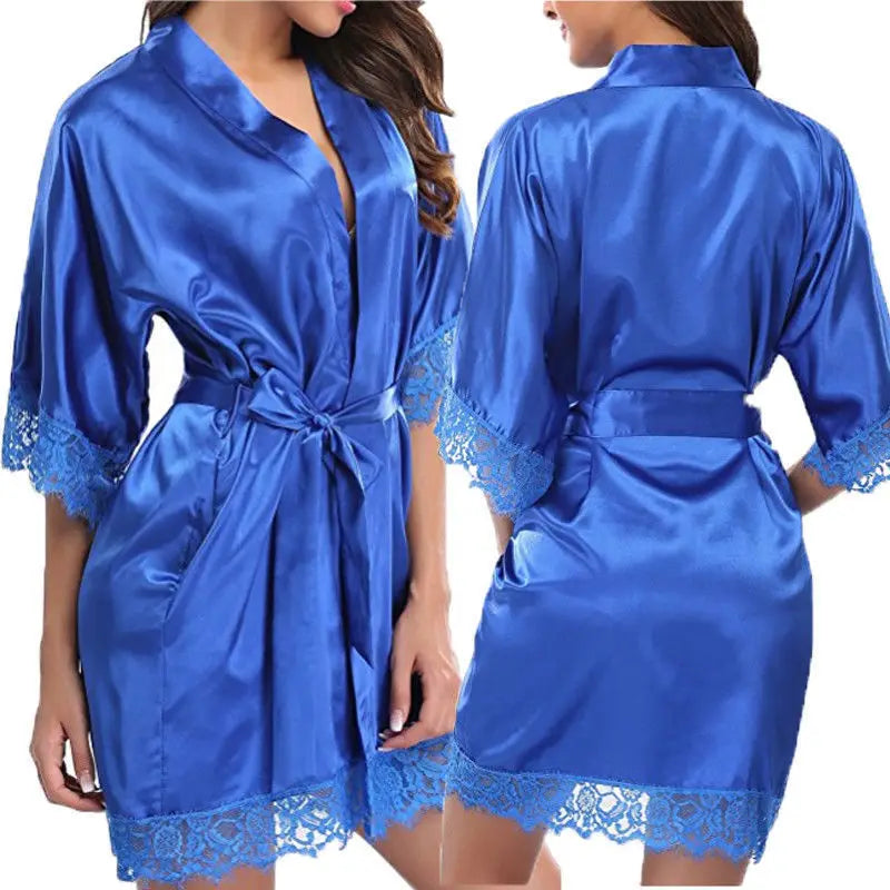 Women Ice Silk Robes - Empire P.E