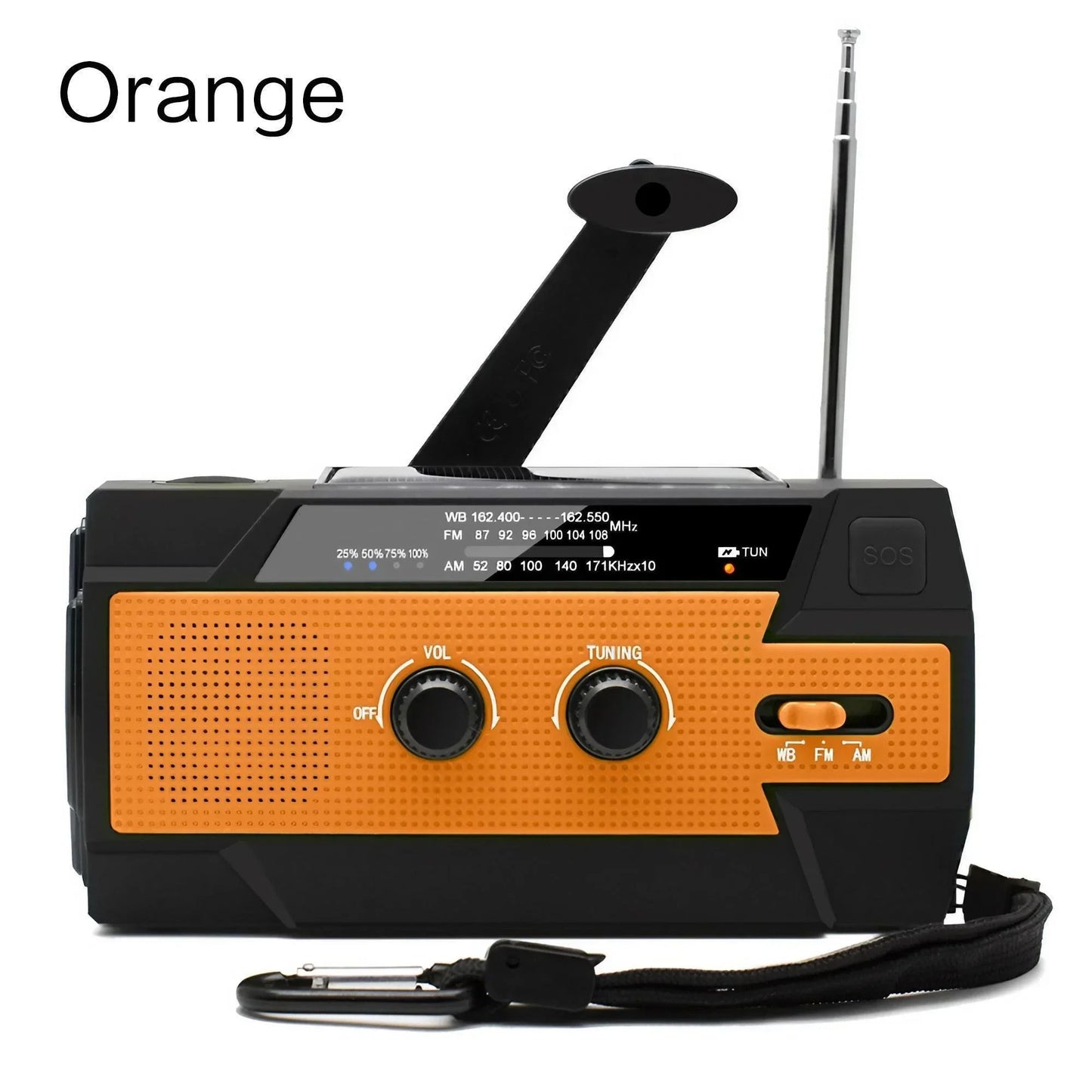 Weather Radio Emergency Multifunctional Radio FM AM WB Hand Crank - Empire P.E