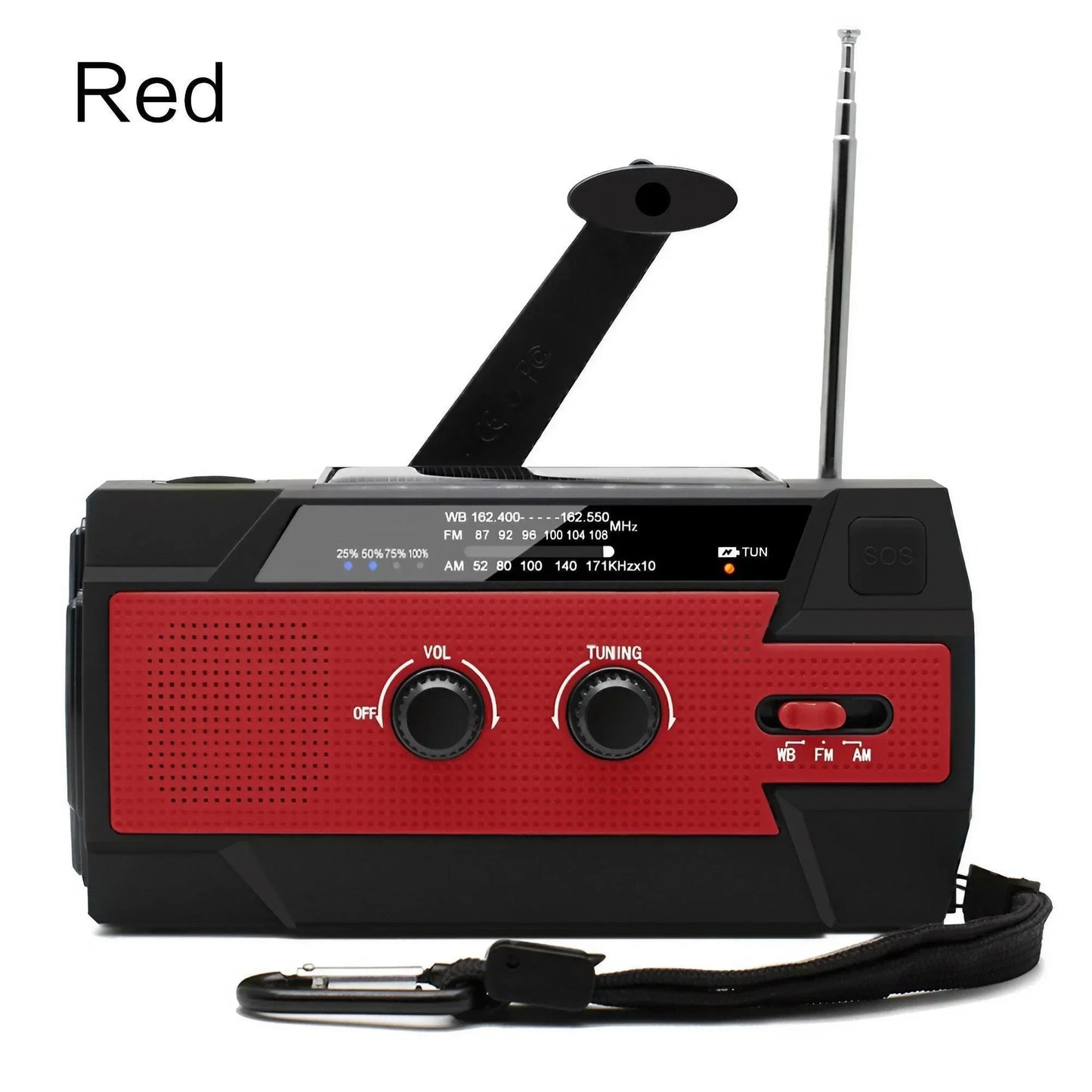 Weather Radio Emergency Multifunctional Radio FM AM WB Hand Crank - Empire P.E