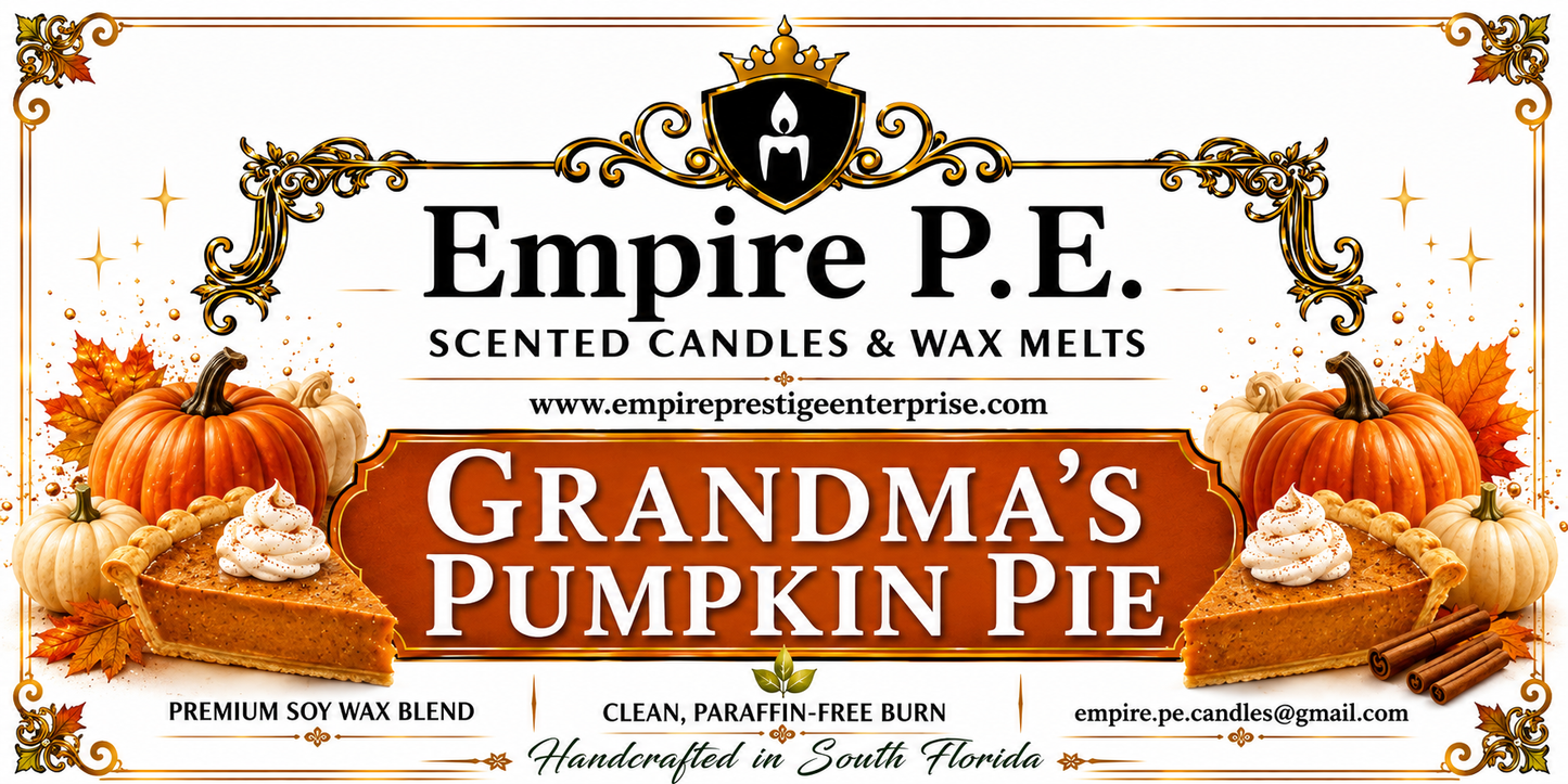 Large 3- Wick Candle