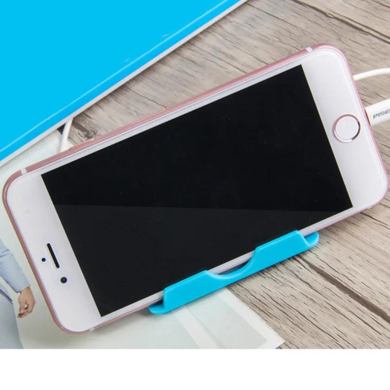Phone Holder Desk Stand For Your Mobile Phone Tripod Bracket For IPhone IPad Tablet Xiaomi Plastic Foldable Support Telephone - Empire P.E