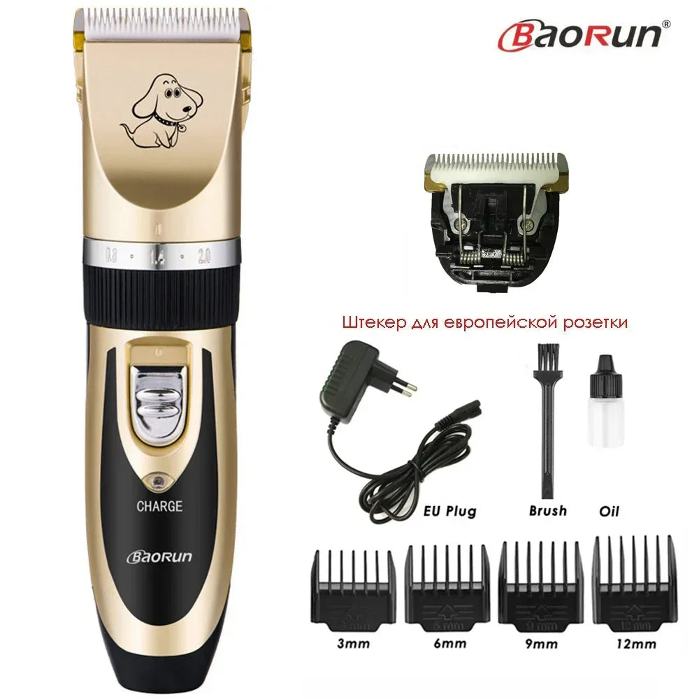 Professional Dog Hair Trimmer Rechargeable Pet Clippers - Empire P.E