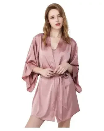 Women Silk Bridesmaid Robes - Empire P.E