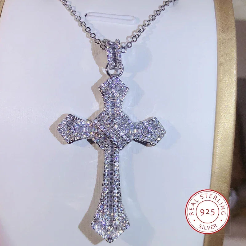 925 Silver Classic Cross Pendant