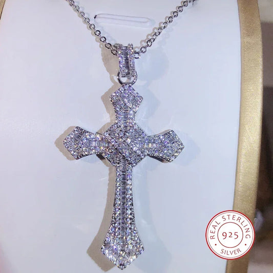 925 Silver Classic Cross Pendant