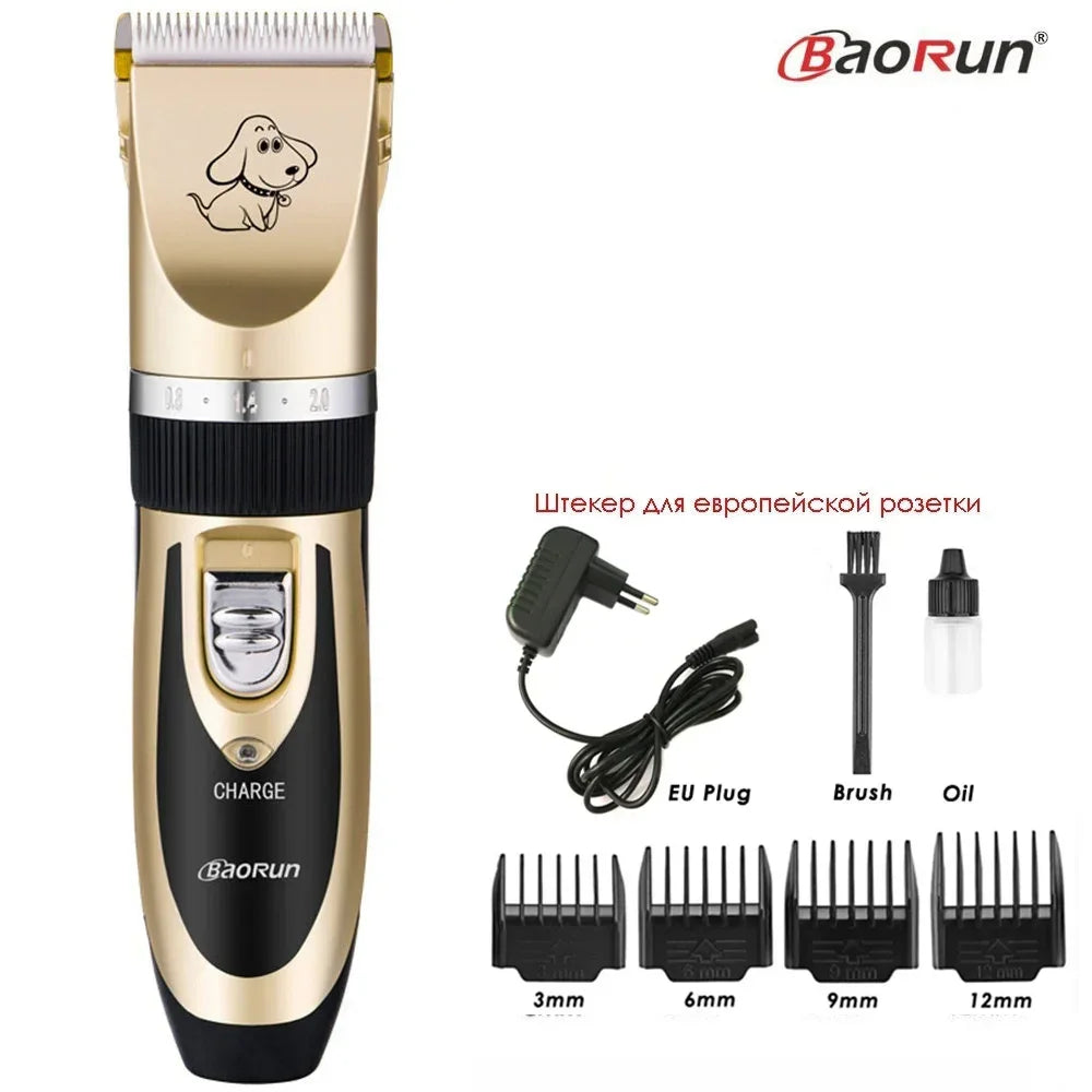 Professional Dog Hair Trimmer Rechargeable Pet Clippers - Empire P.E