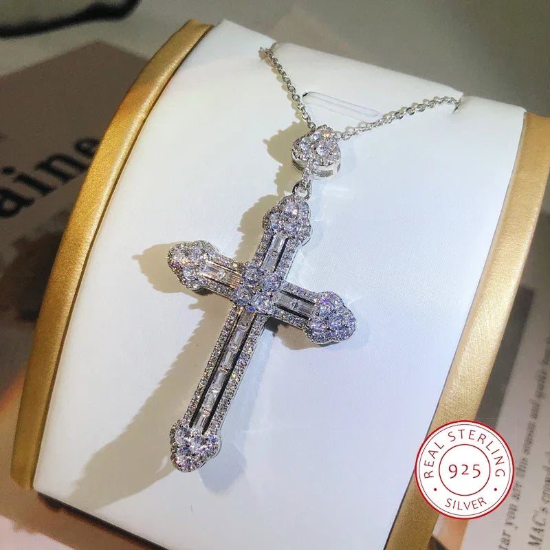 925 Sterling Silver Trendy Handmade Cross Pendants
