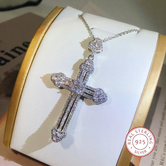 925 Sterling Silver Trendy Handmade Cross Pendants