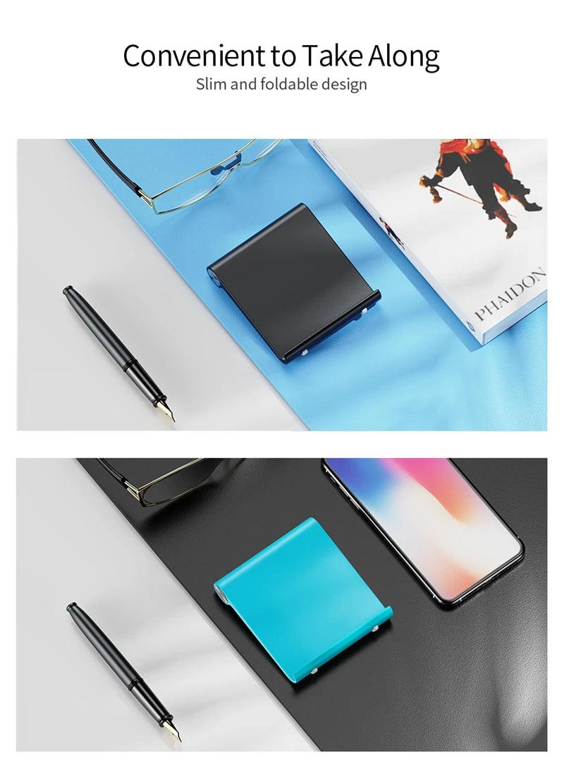 Phone Holder Stand Mobile Smartphone Support Tablet Stand for iPhone 14 13 Desk Cell Phone Holder Stand Portable Mobile Holder - Empire P.E