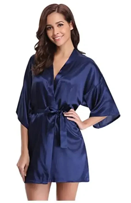Women Silk Bridesmaid Robes - Empire P.E