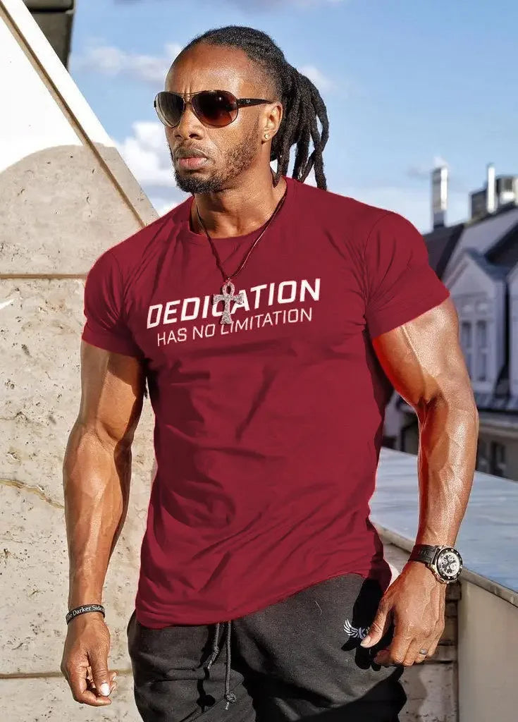 Men Tshirt Bodybuilding Breathability Cotton - Empire P.E