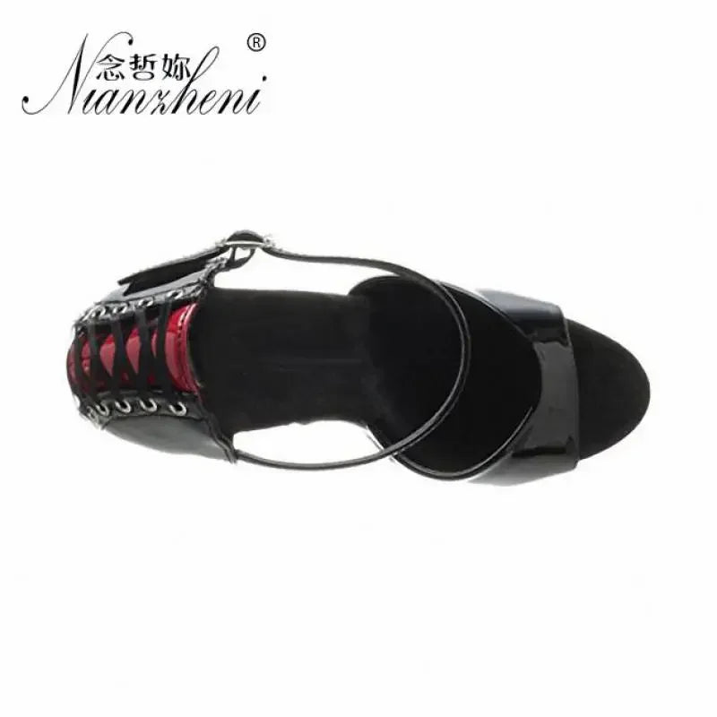 15CM High Stripper Heeled Thick Platform - Empire P.E