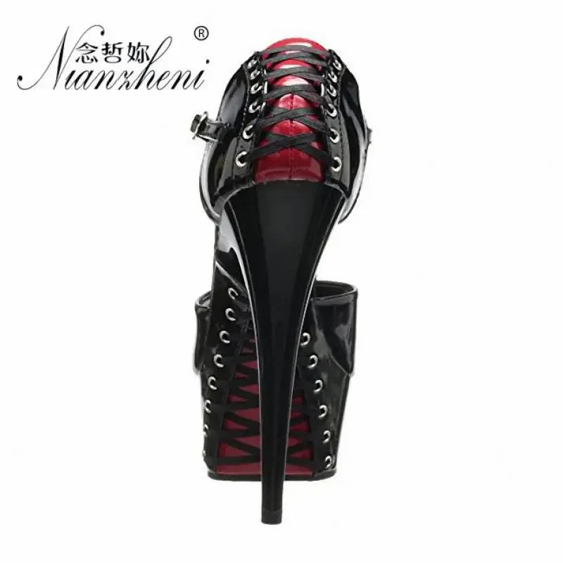 15CM High Stripper Heeled Thick Platform - Empire P.E