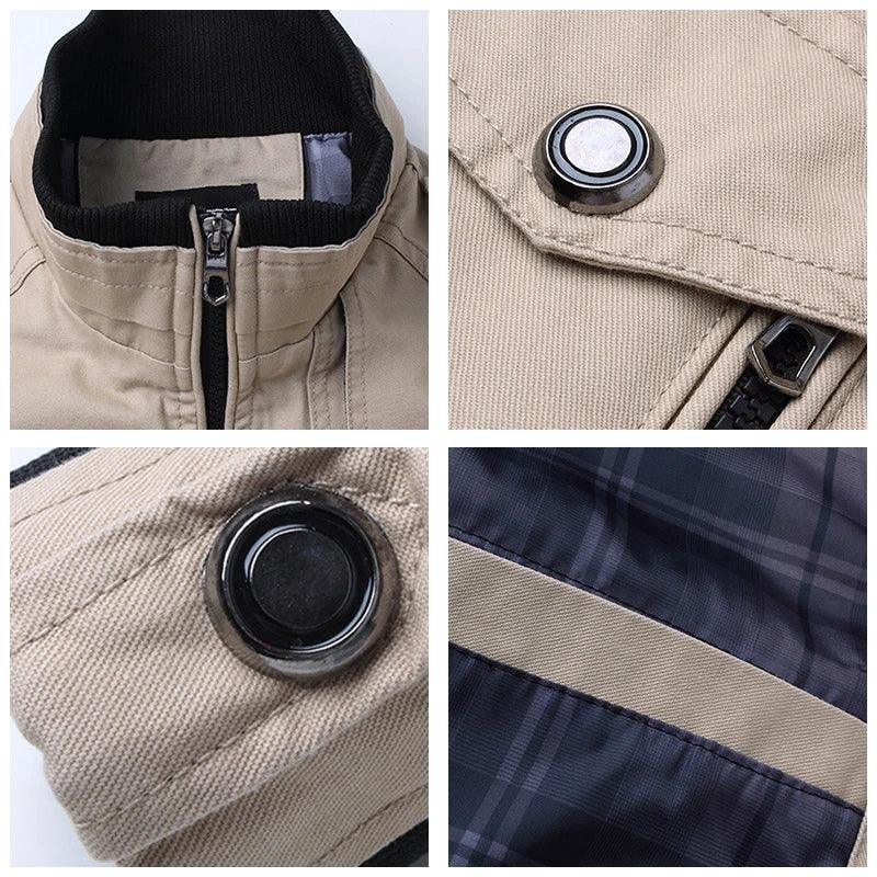 Men's Fashion Casual Windbreaker Jacket