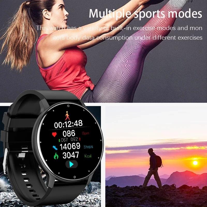 LIGE 2025 New Smart Watch Men Full Touch Screen