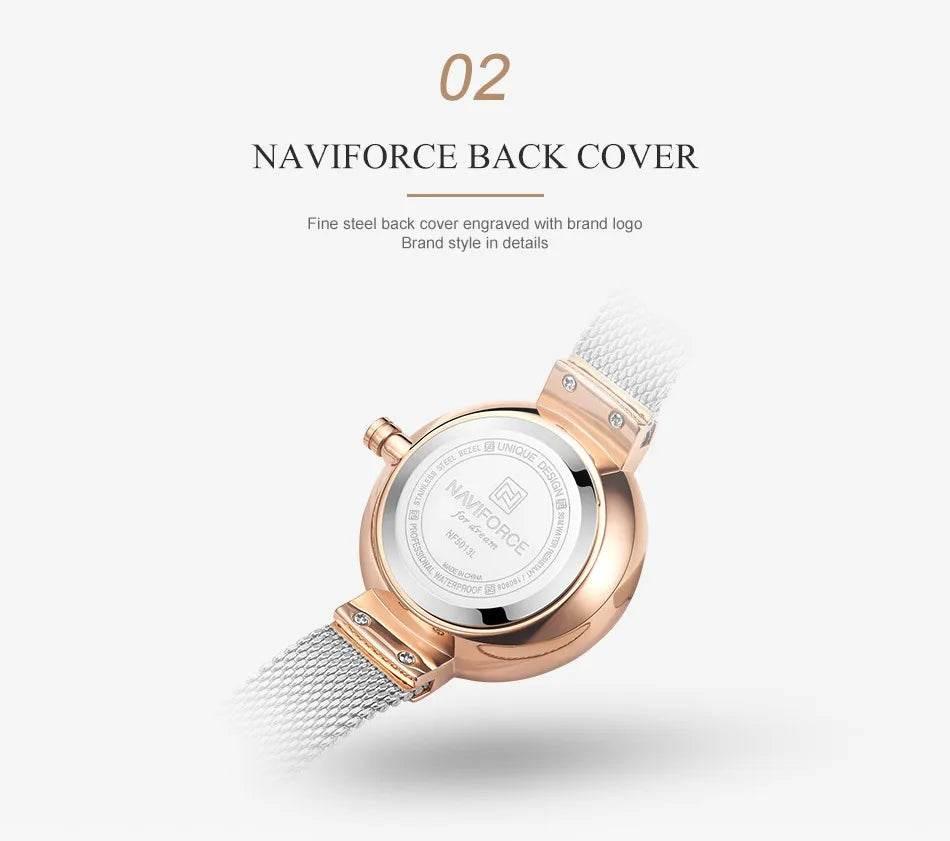 Women Watch Top Luxury Brand Steel Mesh Waterproof - Empire P.E