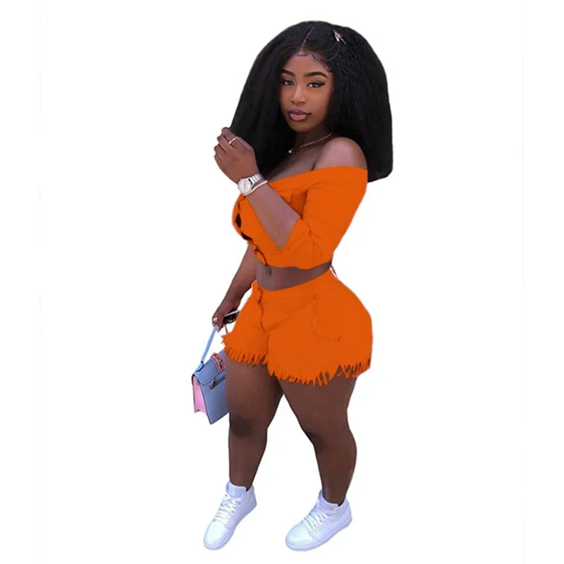 2 Piece Set Outfits Tracksuit Plus Size Casual Streetwear - Empire P.E