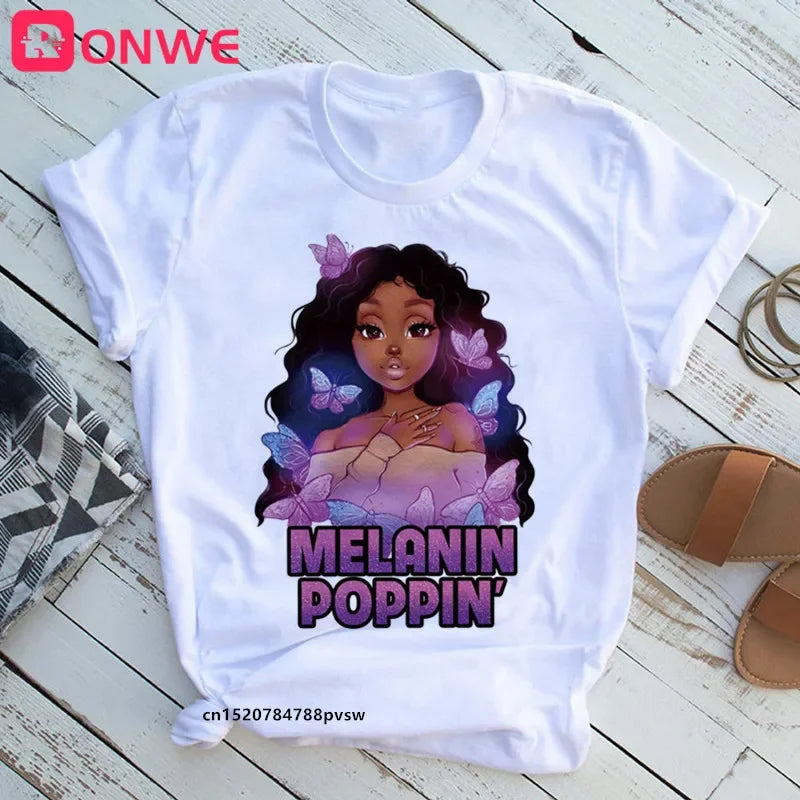 Beautiful African Lady Women T-shirt - Empire P.E