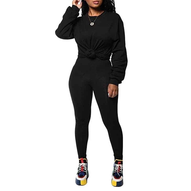 2 piece set stacked leggings clothes - Empire P.E