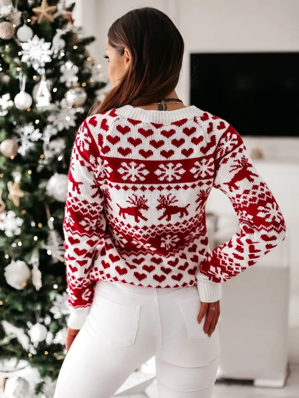 Christmas Women Sweaters Pullover - Empire P.E