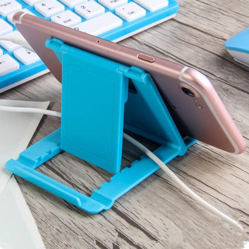 Phone Holder Desk Stand For Your Mobile Phone Tripod Bracket For IPhone IPad Tablet Xiaomi Plastic Foldable Support Telephone - Empire P.E