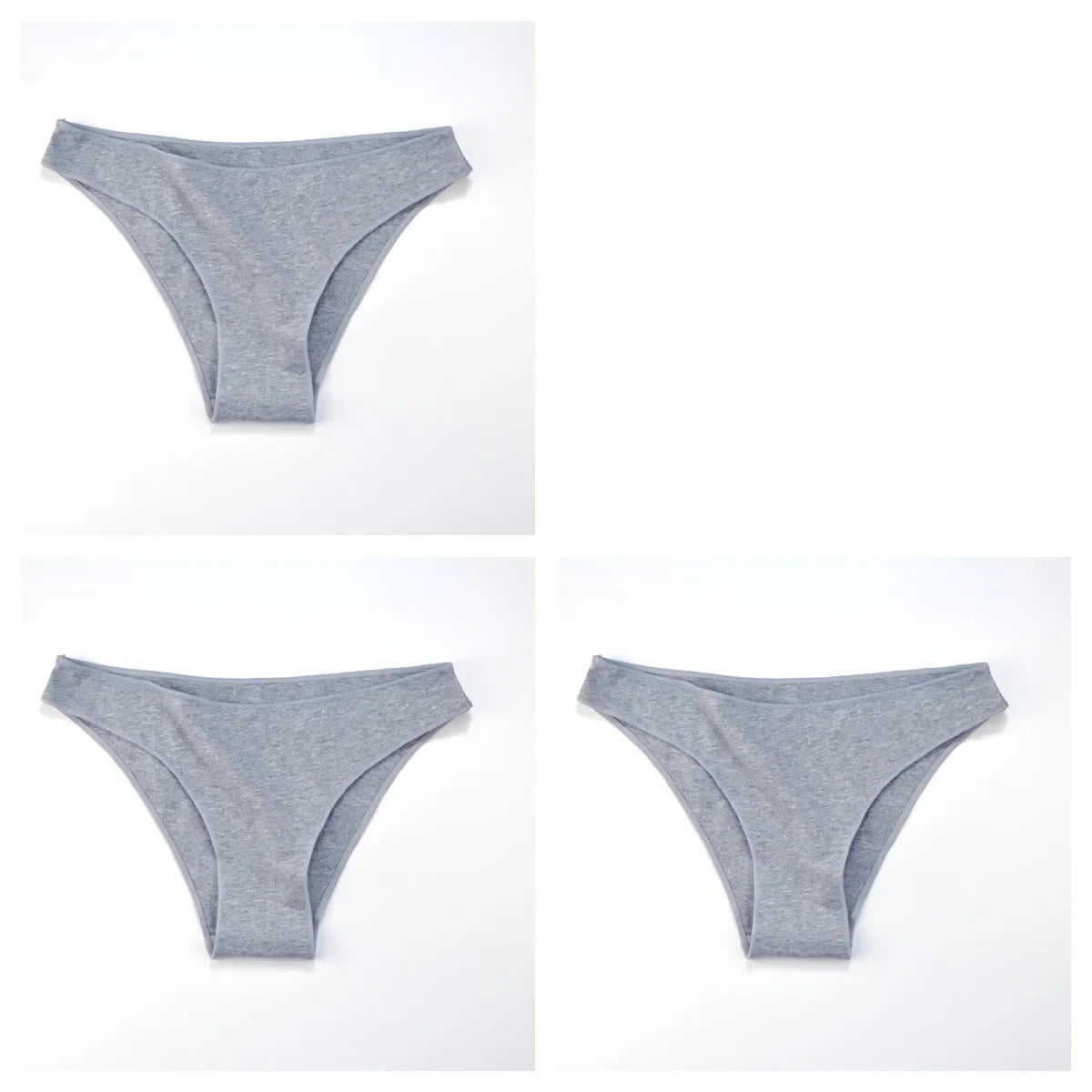 3Pcs/Set Cotton Briefs Low Rise Panties For Women - Empire P.E