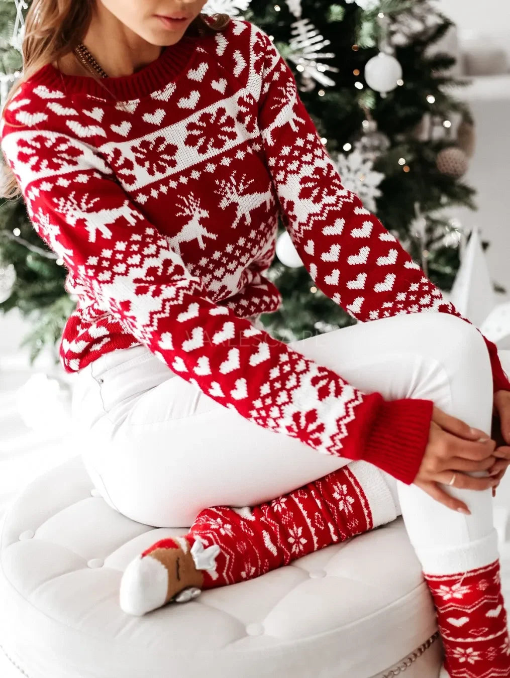 Christmas Women Sweaters Pullover - Empire P.E