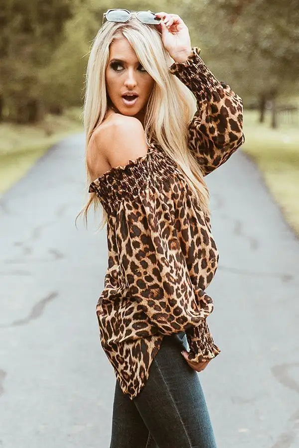 Womens Off Shoulder Blouse - Empire P.E