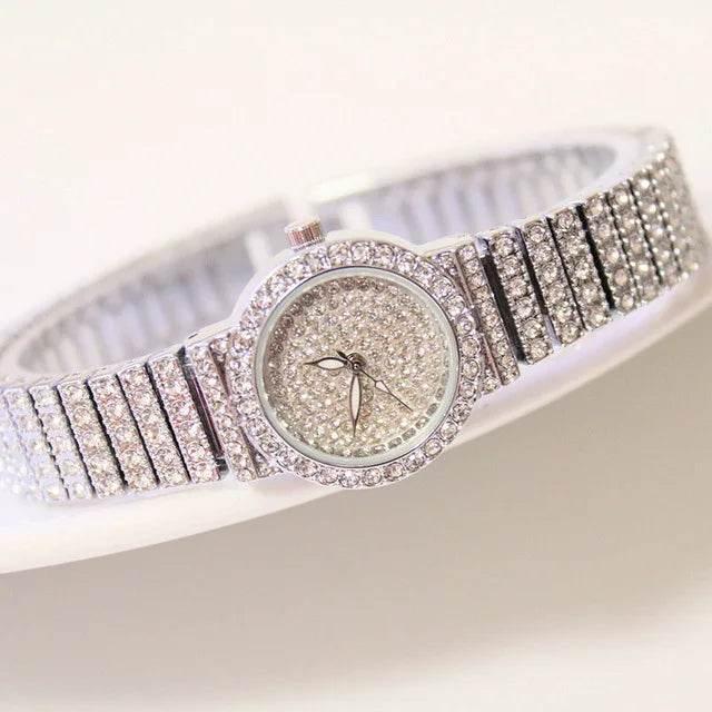 BS Women Watch Famous Luxury Brands Diamond Ladies Wrist Watches Female Small Wristwatch Rose Gold Watch Women Montre Femme 2025 - Empire P.E