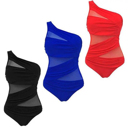 Sexy Swimsuit Women Top Plus Size Swimwear 3XL 4XL Push Up Bathing Suit Ladies Monokini Swimming Suit - Empire P.E