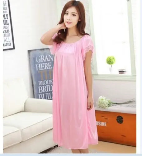 2014 New Arrival Sleepwear Silk Nightgowns - Empire P.E