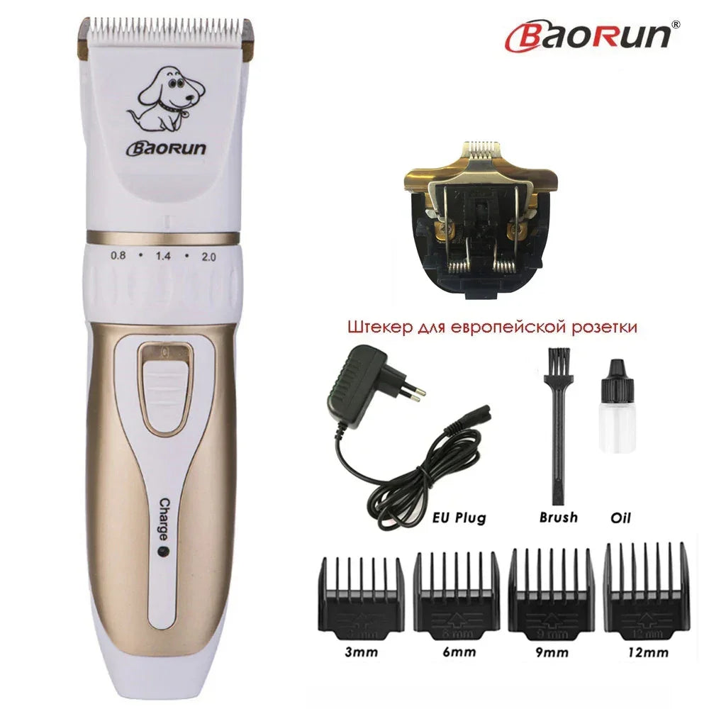 Professional Dog Hair Trimmer Rechargeable Pet Clippers - Empire P.E
