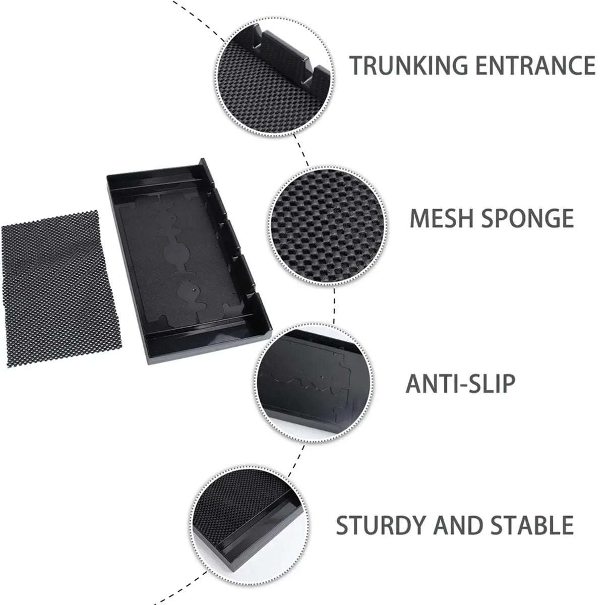 Storage Box Display Rack Salon Anti-slip - Empire P.E