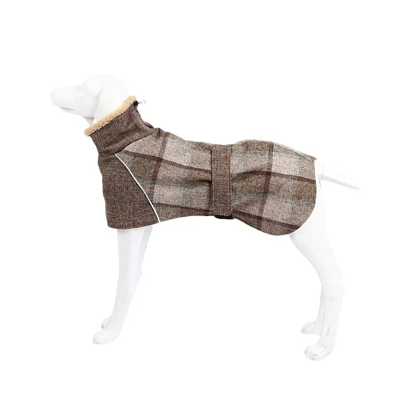 Winter Big Dog Warm Fleece Pet Jacket