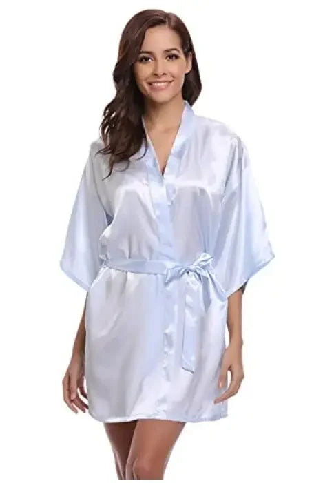 Women Silk Bridesmaid Robes - Empire P.E