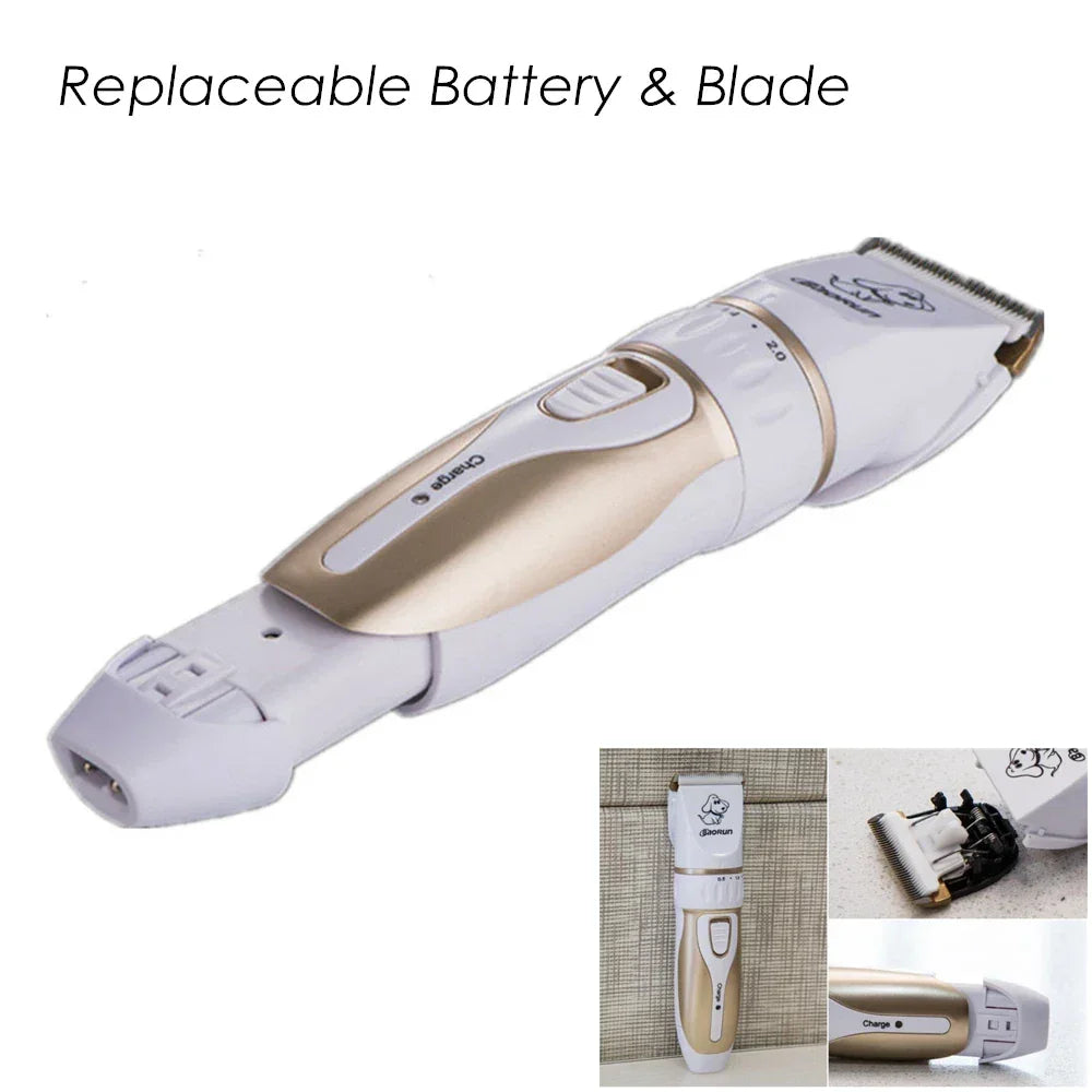 Professional Dog Hair Trimmer Rechargeable Pet Clippers - Empire P.E