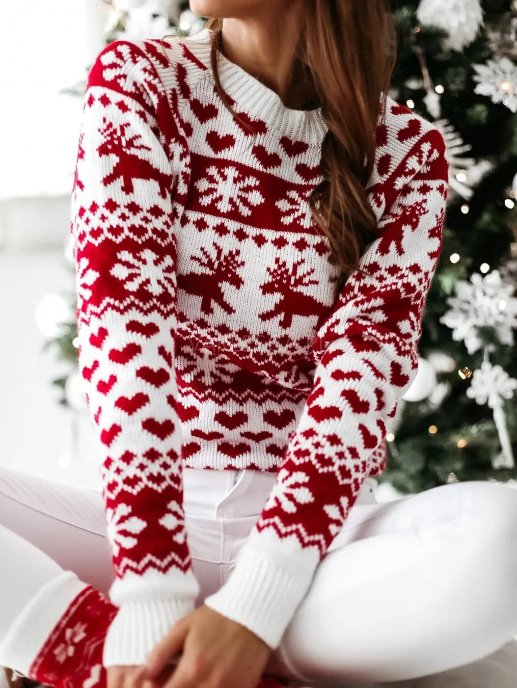 Christmas Women Sweaters Pullover - Empire P.E