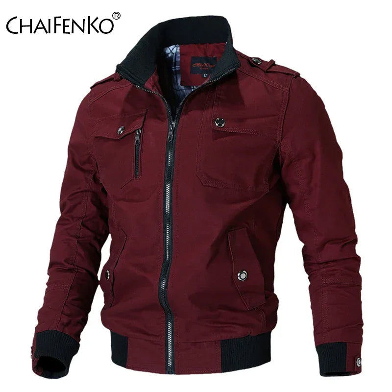 Men's Fashion Casual Windbreaker Jacket