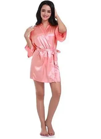 Women Silk Bridesmaid Robes - Empire P.E