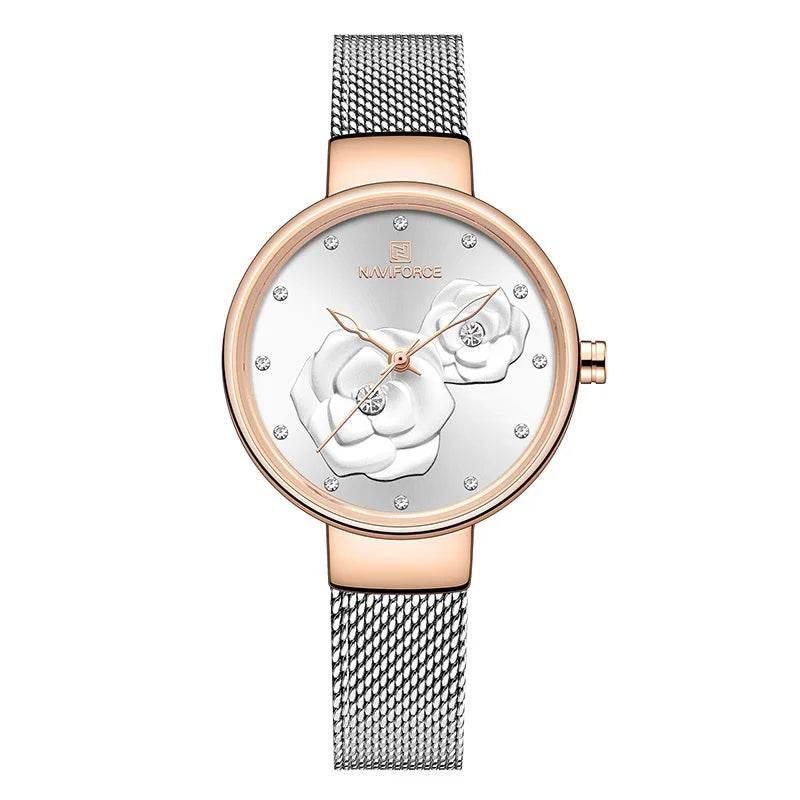 Women Watch Top Luxury Brand Steel Mesh Waterproof - Empire P.E