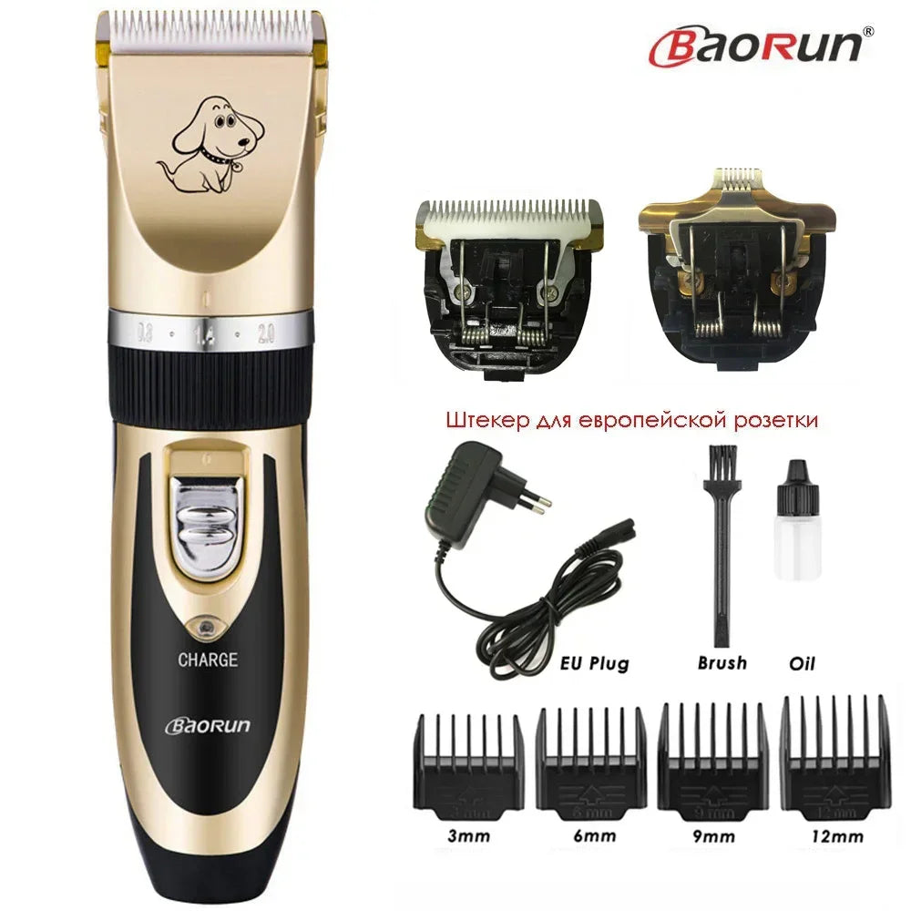 Professional Dog Hair Trimmer Rechargeable Pet Clippers - Empire P.E