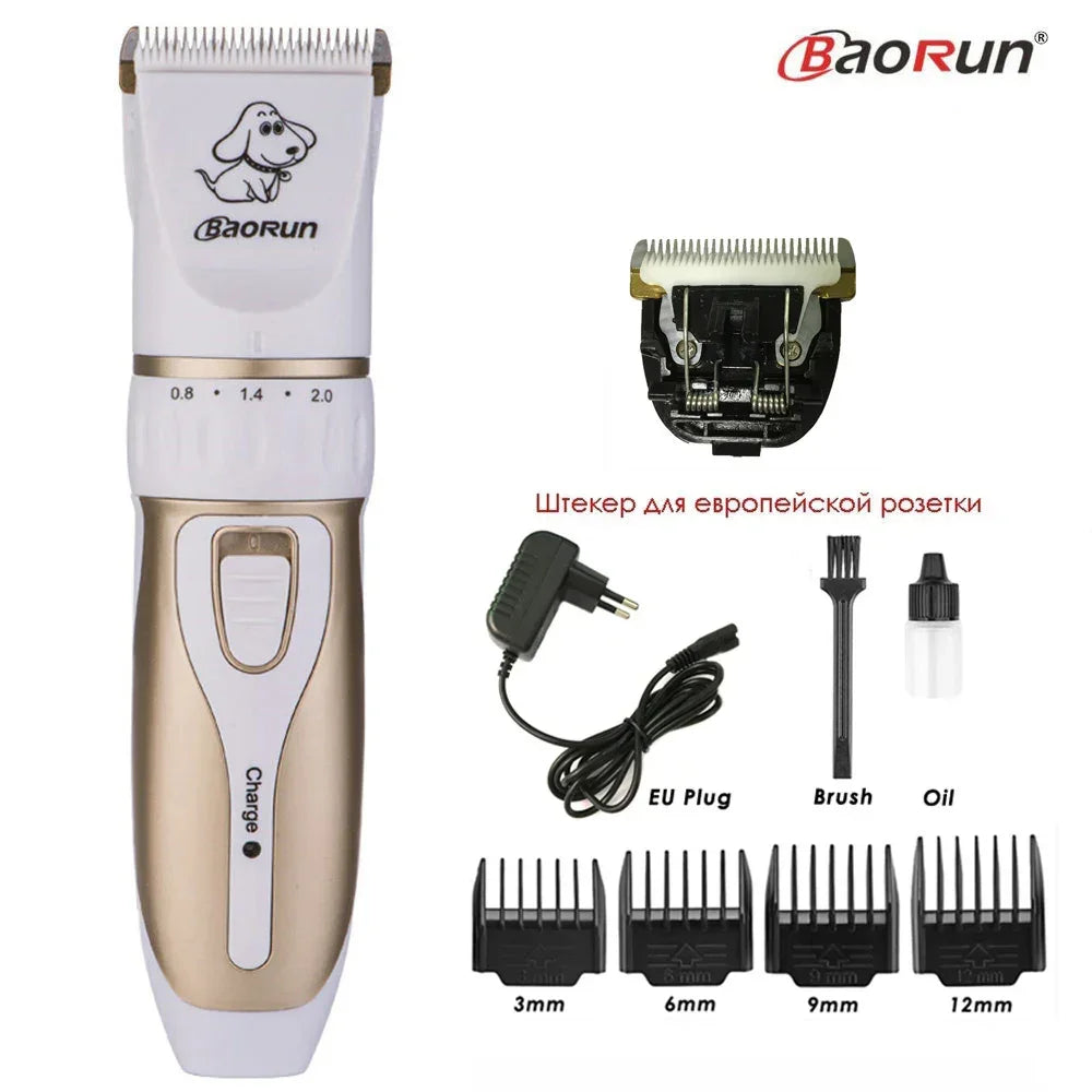 Professional Dog Hair Trimmer Rechargeable Pet Clippers - Empire P.E