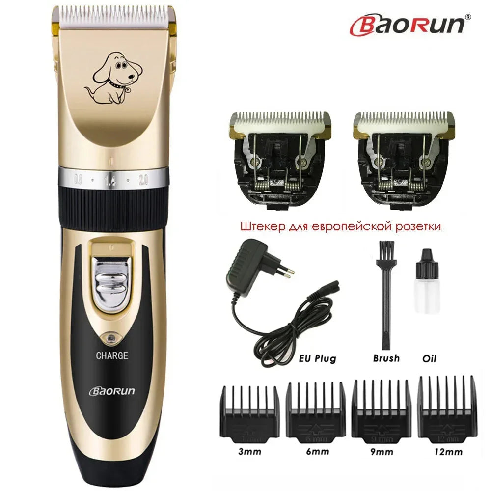 Professional Dog Hair Trimmer Rechargeable Pet Clippers - Empire P.E
