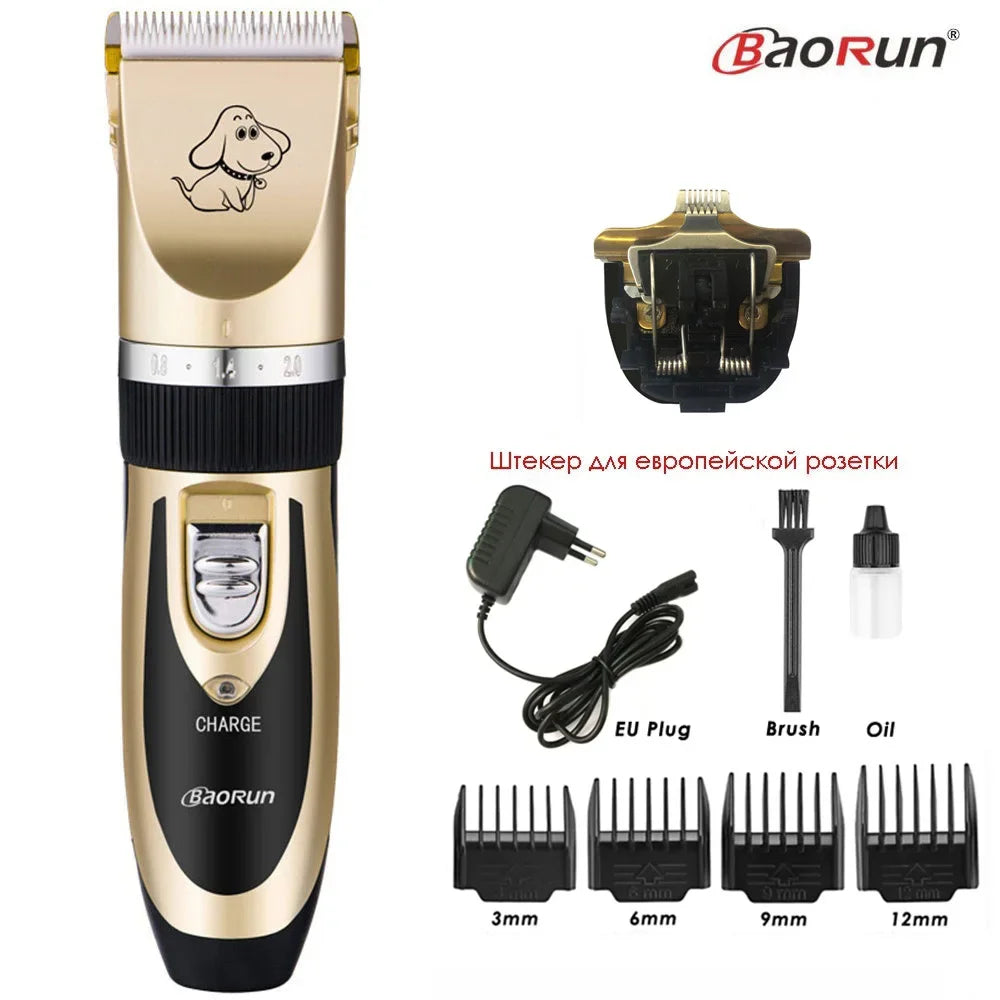 Professional Dog Hair Trimmer Rechargeable Pet Clippers - Empire P.E